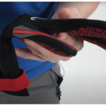 Beste zwemhandschoenen Zwemhandschoen in hand