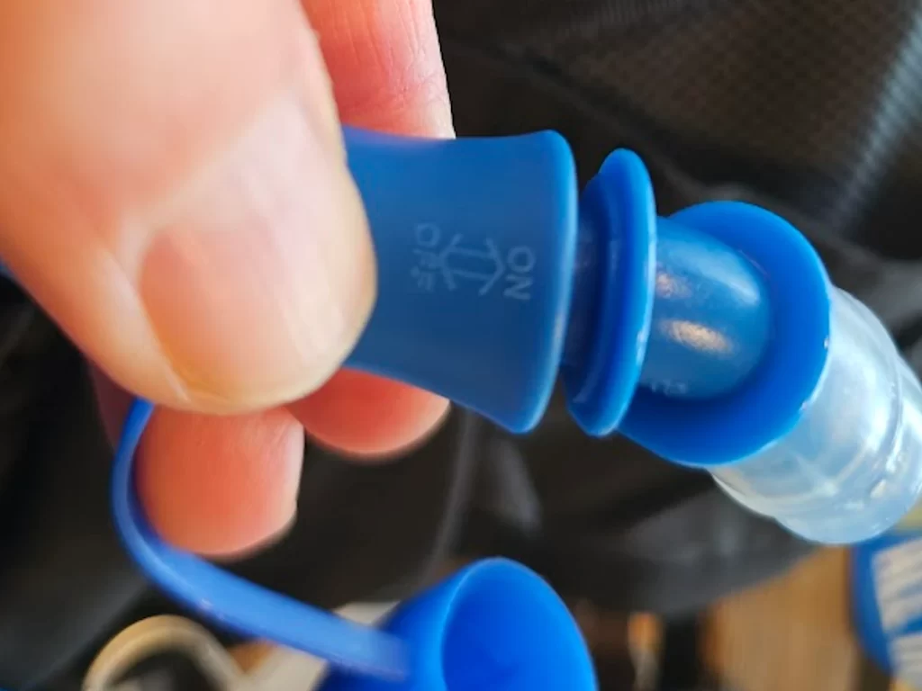 Drinktuut softflask drinkfles voor hardlopen en hydratatie onderweg