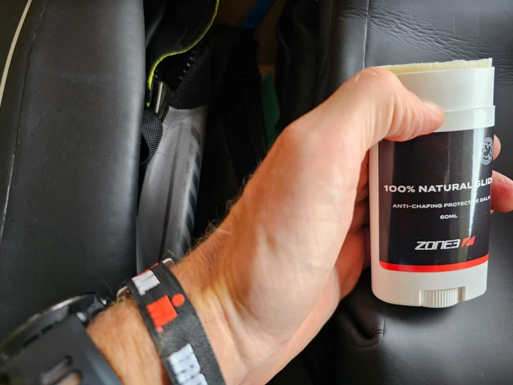 Zone3 anti-chafing crème tegen schuurplekken bij zwemmen en fietsen